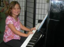 Piano girl, DeLand Florida